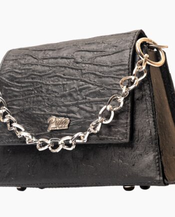 Cartera Orquídea Negro